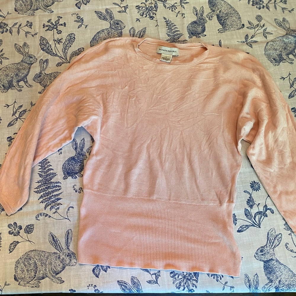SOLD Banana Republic 100% Silk Sweater